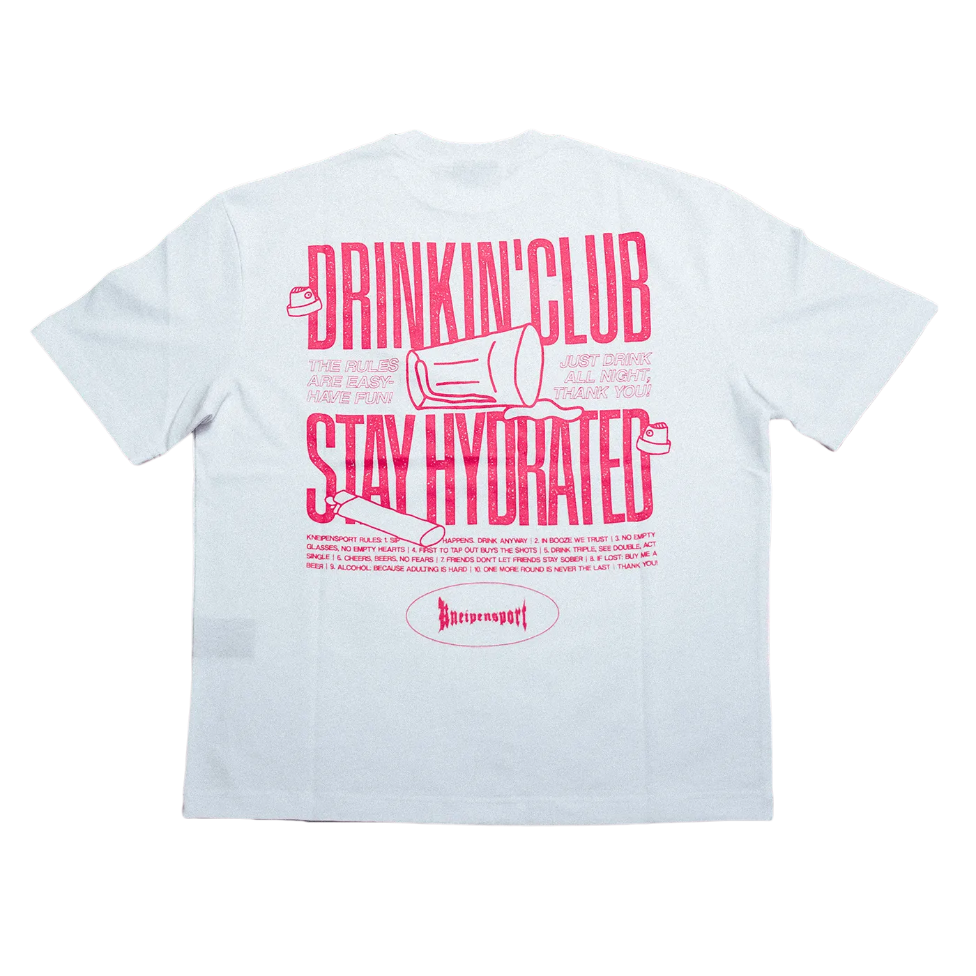 Drinking Club, Stay Hydrated weiß